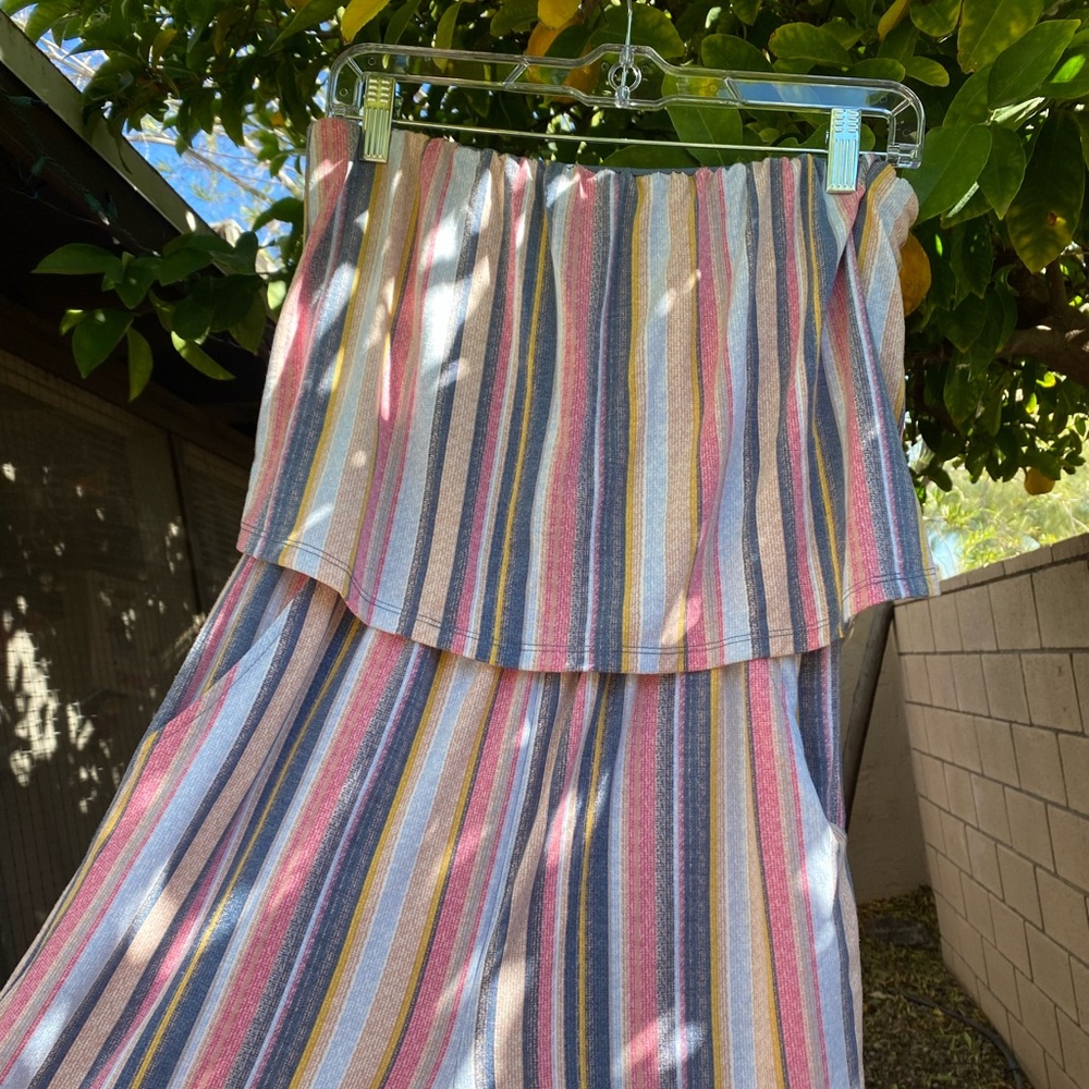 Strapless Multicolor Romper🦋 - Picture 8 of 8